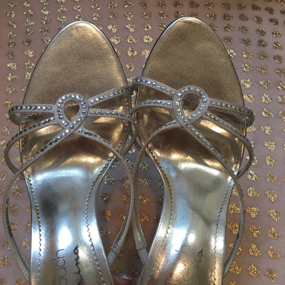 💙 Nina mules 💙 with Rhinestones sz 61/2 - Picture 5 of 7